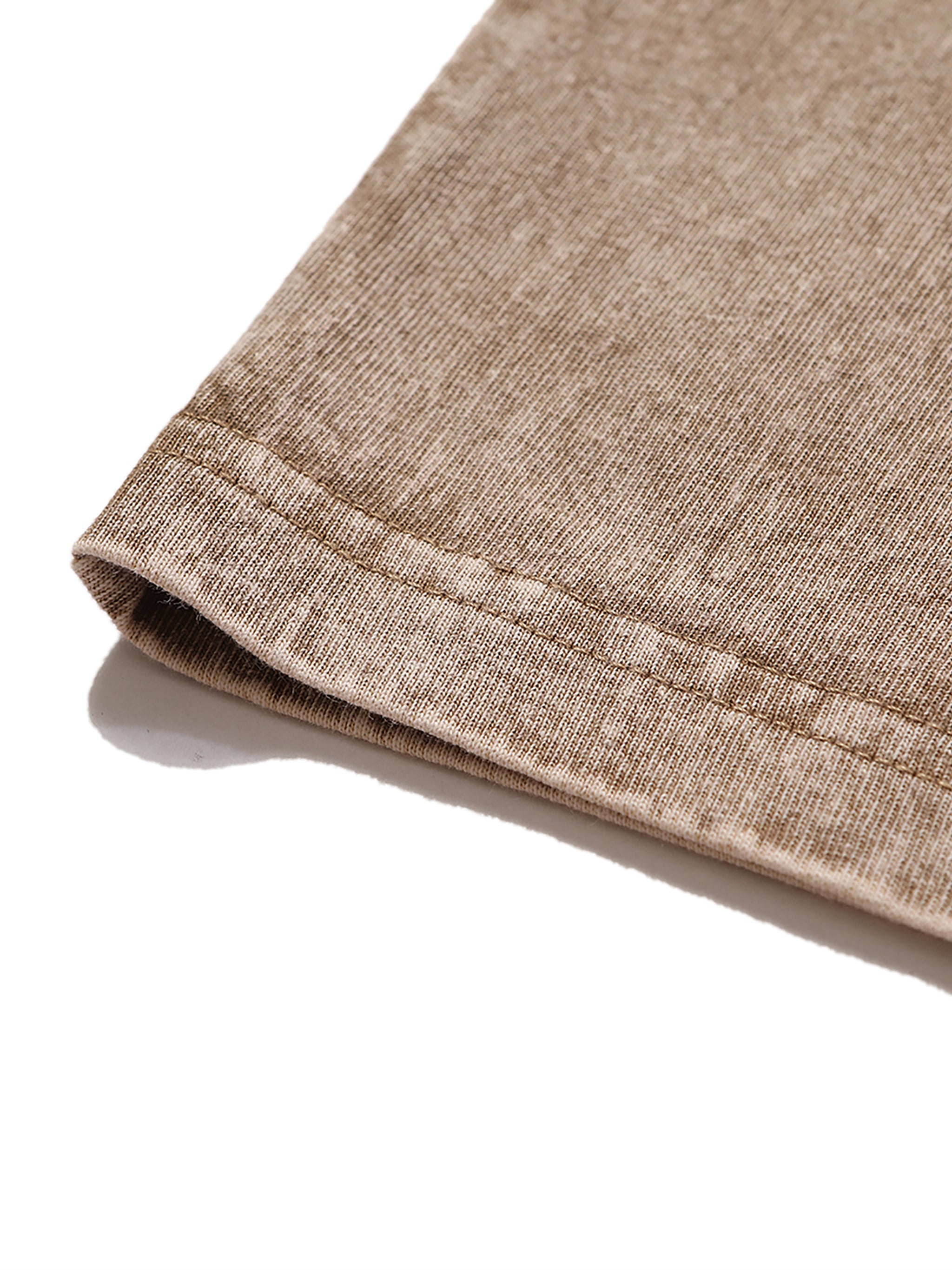 Streetwear Unisex Oversized Snow Wash T-Shirt