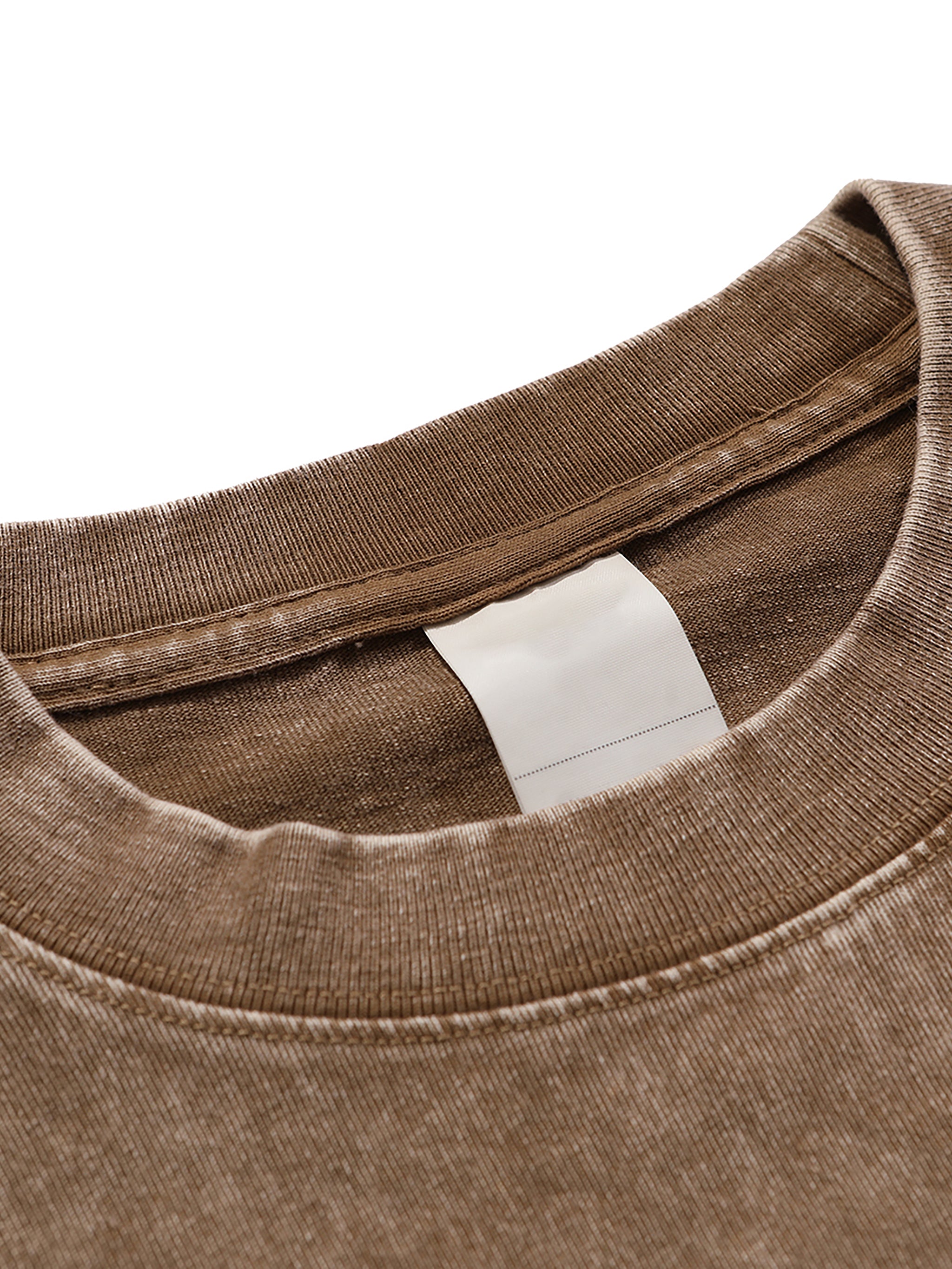 Streetwear Unisex Oversized Snow Wash T-Shirt